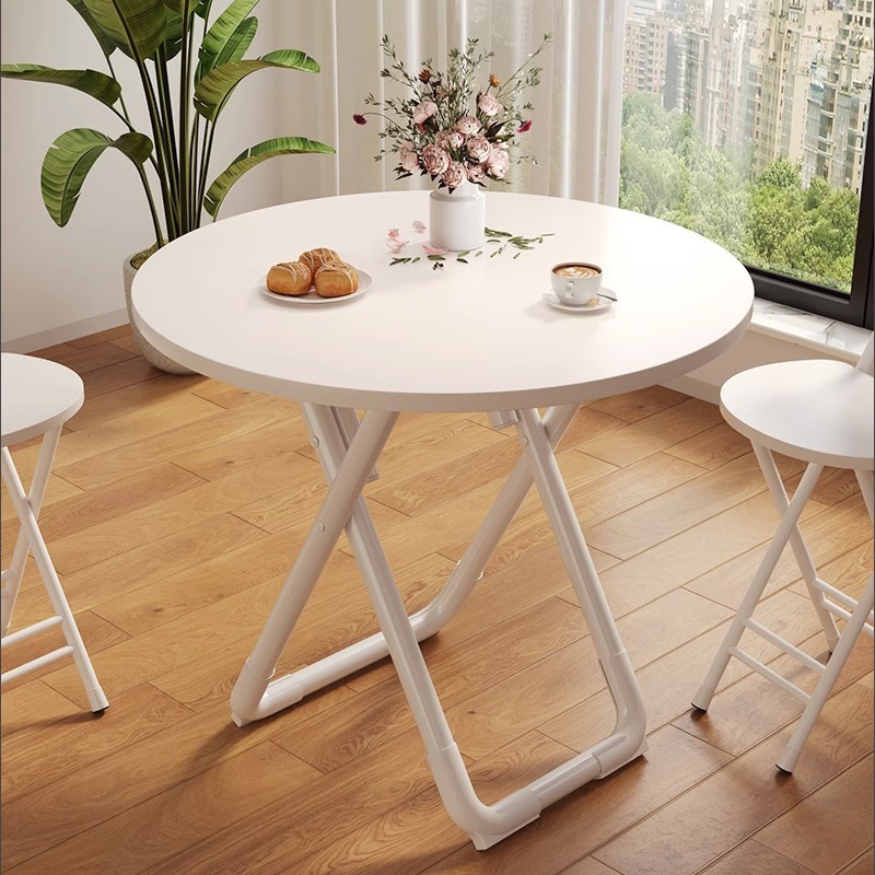 Outdoor Furniture Kitchener - Meja Makan Lipat Bulat Portabel Hemat