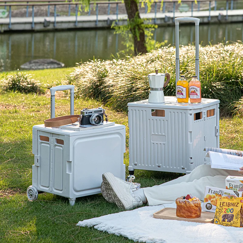 Outdoor Furniture Shop - Kotak penyimpanan luar ruangan Troli kecil