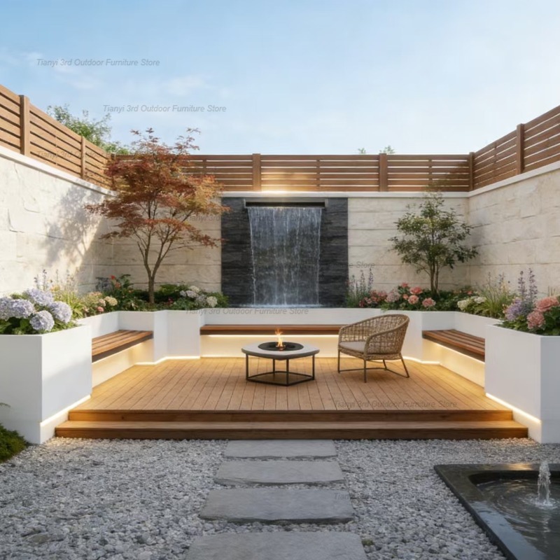 Tempat Duduk Pot Tanaman Seni  - Outdoor Furniture Iron ulasan dan harga