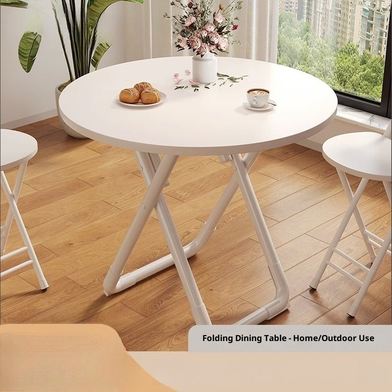Meja Makan Lipat Bulat Portabe - Outdoor Furniture Kitchener ulasan dan harga