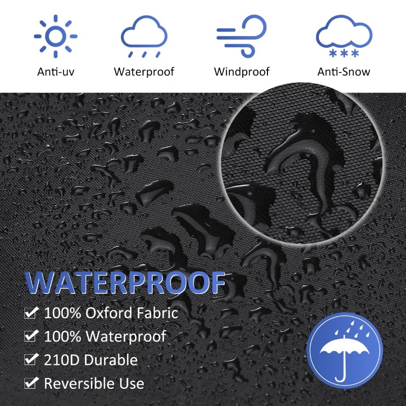 1/2/PCS Penutup Kursi Tumpuk A - Outdoor Furniture Cover Waterproof ulasan dan harga