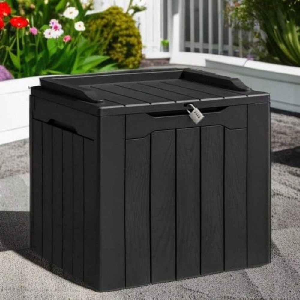 Kotak Penyimpanan Resin 31 Gal - Outdoor Furniture Heavy Duty ulasan dan harga