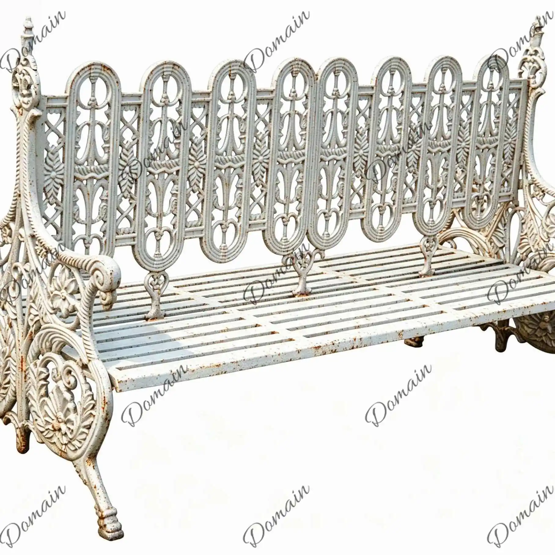 Kursi Taman Besi Tempa J81 Dua - Outdoor Furniture Iron ulasan dan harga