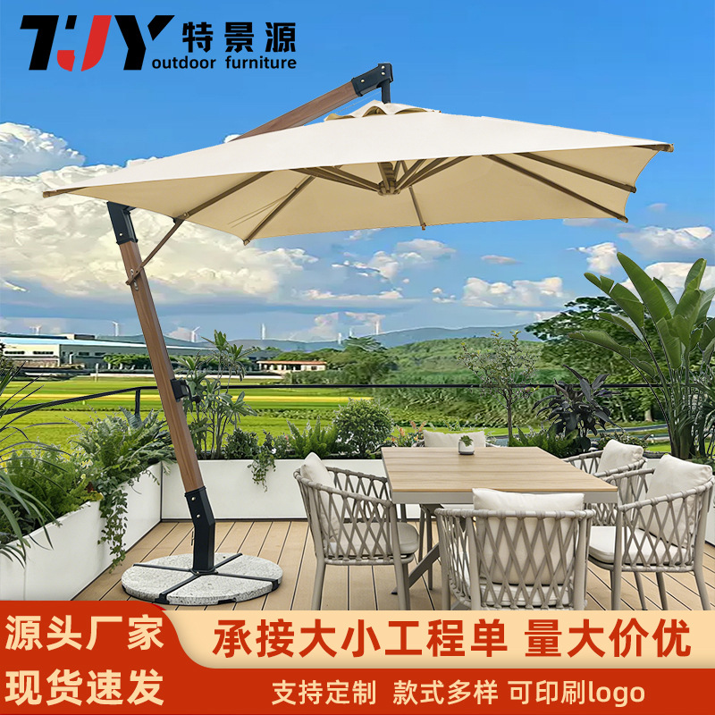 Payung Taman Luar Ruangan Kome - Outdoor Furniture Shop ulasan dan harga