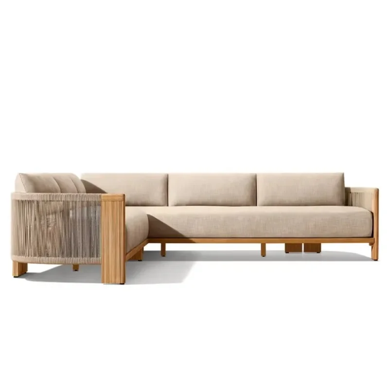 Set Sofa Teak Outdoor Mewah, F - Outdoor Furniture In Bali ulasan dan harga