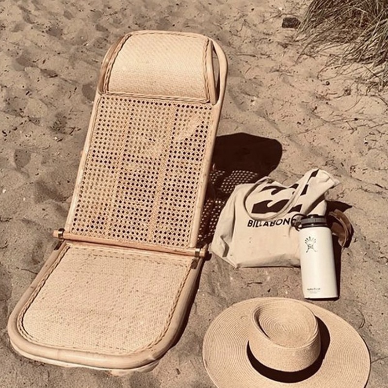 Kursi Pantai Rotan Anyaman Lip - Outdoor Furniture In Bali ulasan dan harga