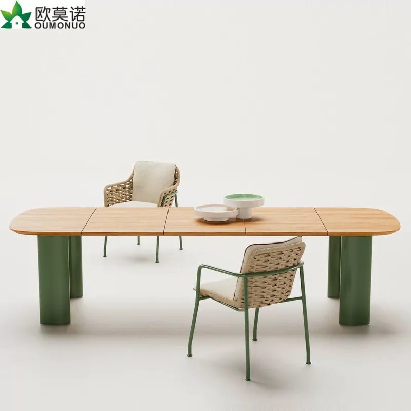 Set Meja dan Kursi Makan Luar  - Outdoor Furniture Cafe ulasan dan harga