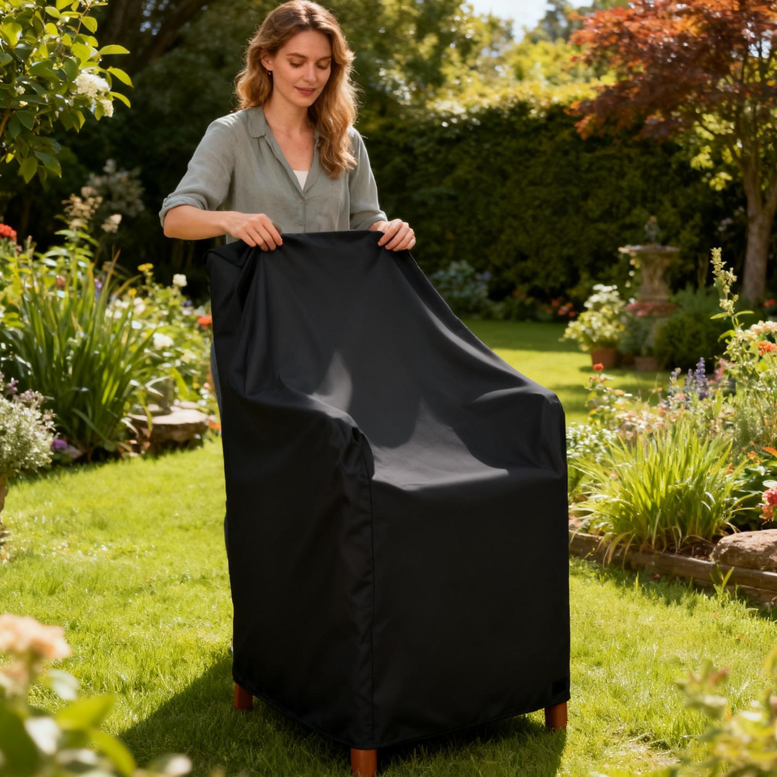 Penutup Kursi Taman Tahan Lama - Outdoor Furniture Cover Waterproof ulasan dan harga