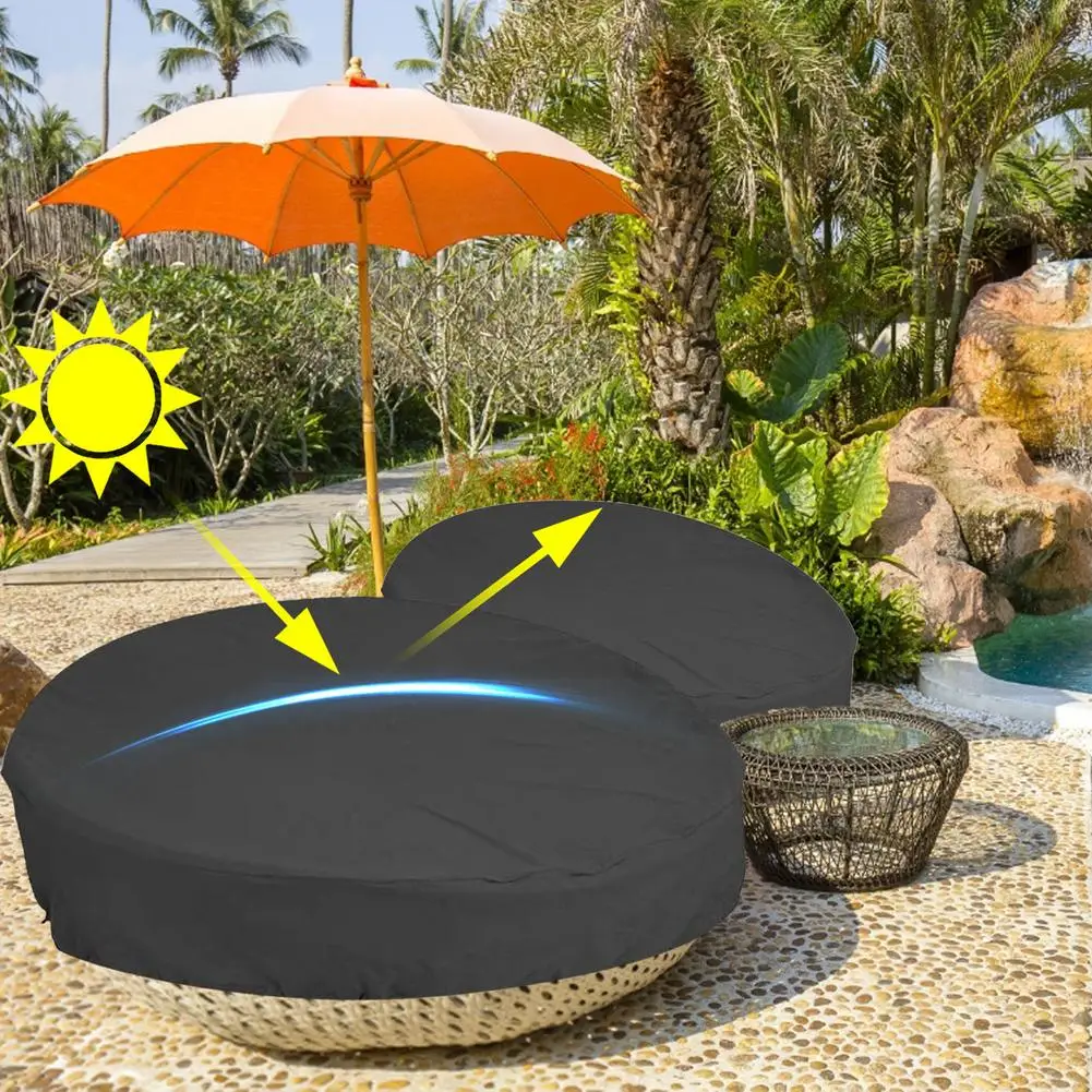 Penutup Sofa Bulat Tahan Air u - Outdoor Furniture Cover Waterproof ulasan dan harga