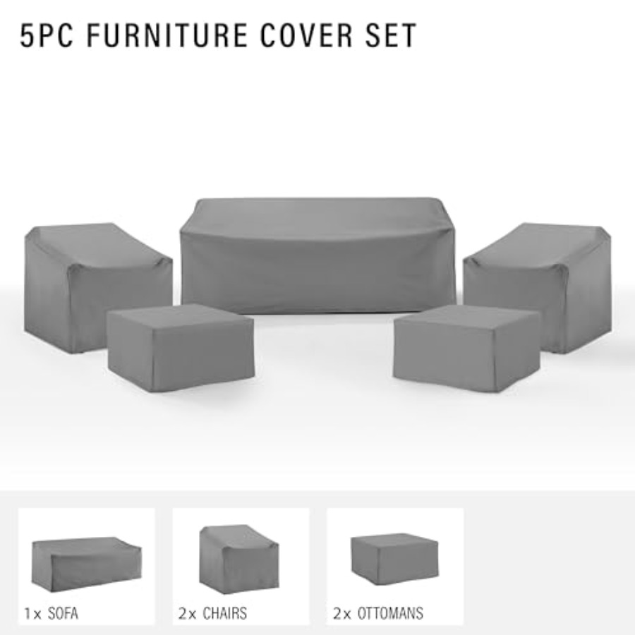 Penutup Furnitur Teras, Set Pe - Outdoor Furniture Cover Waterproof ulasan dan harga