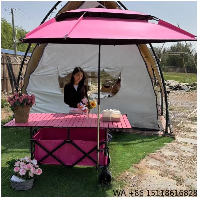 Gerobak Lipat Tugas Berat 420L - Outdoor Furniture Heavy Duty ulasan dan harga